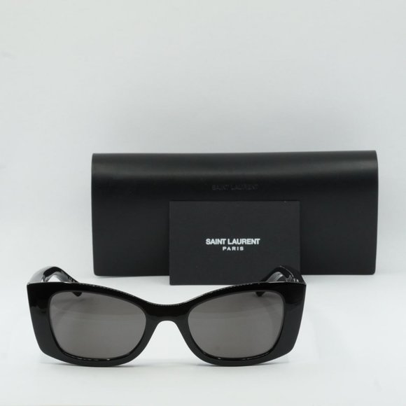 FINAL PRICE NEW SAINT LAURENT SL593 001 SUNGLASSES - Picture 3 of 12